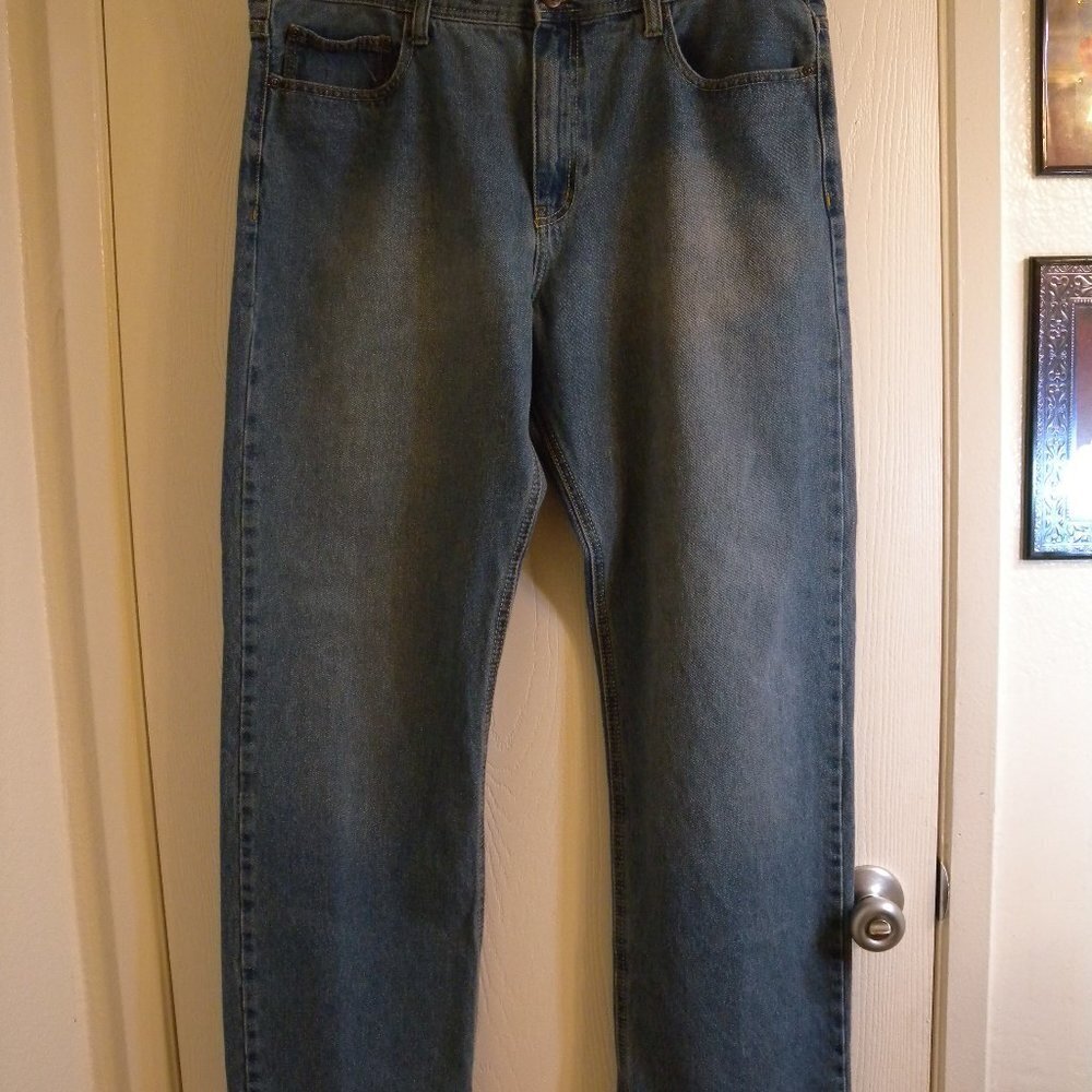 Men's FADED GLORY AUTHENTIC DENIM JEANS - Picture 4 of 12